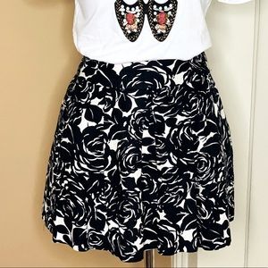 XXI Black & White Mini Skirt